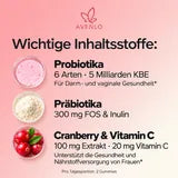 Probiotika, Präbiotika, Cranberry und Vitamin C
